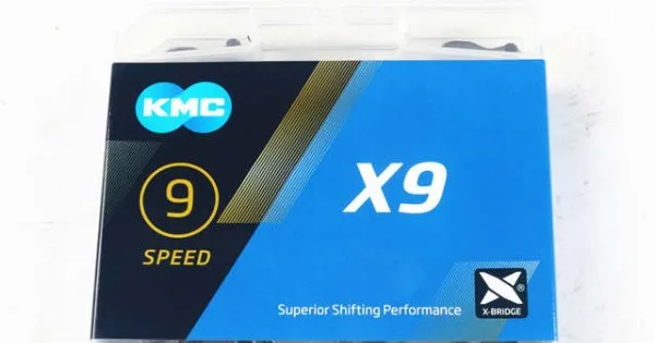 Popular Lant KMC X9 9 viteze 116 zale